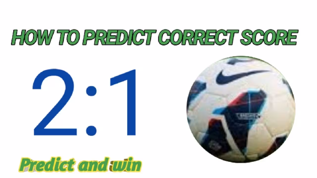 How to Predict 2-1 Correct Scores in Football