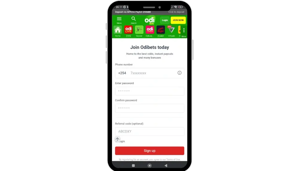 How to Register an Odibets Account in Kenya: A Step-by-Step Guide